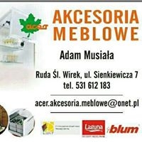 Acer - akcesoria meblowe - meble na wymiar Adam Musiała Ruda Śląska