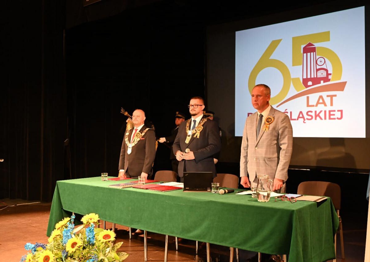 Edmund Sroka i Andrzej Stania - byli prezydenci Rudy Śląskiej - zostali zasłużonymi dla Rudy Śląskiej / fot. UM Ruda Śląska