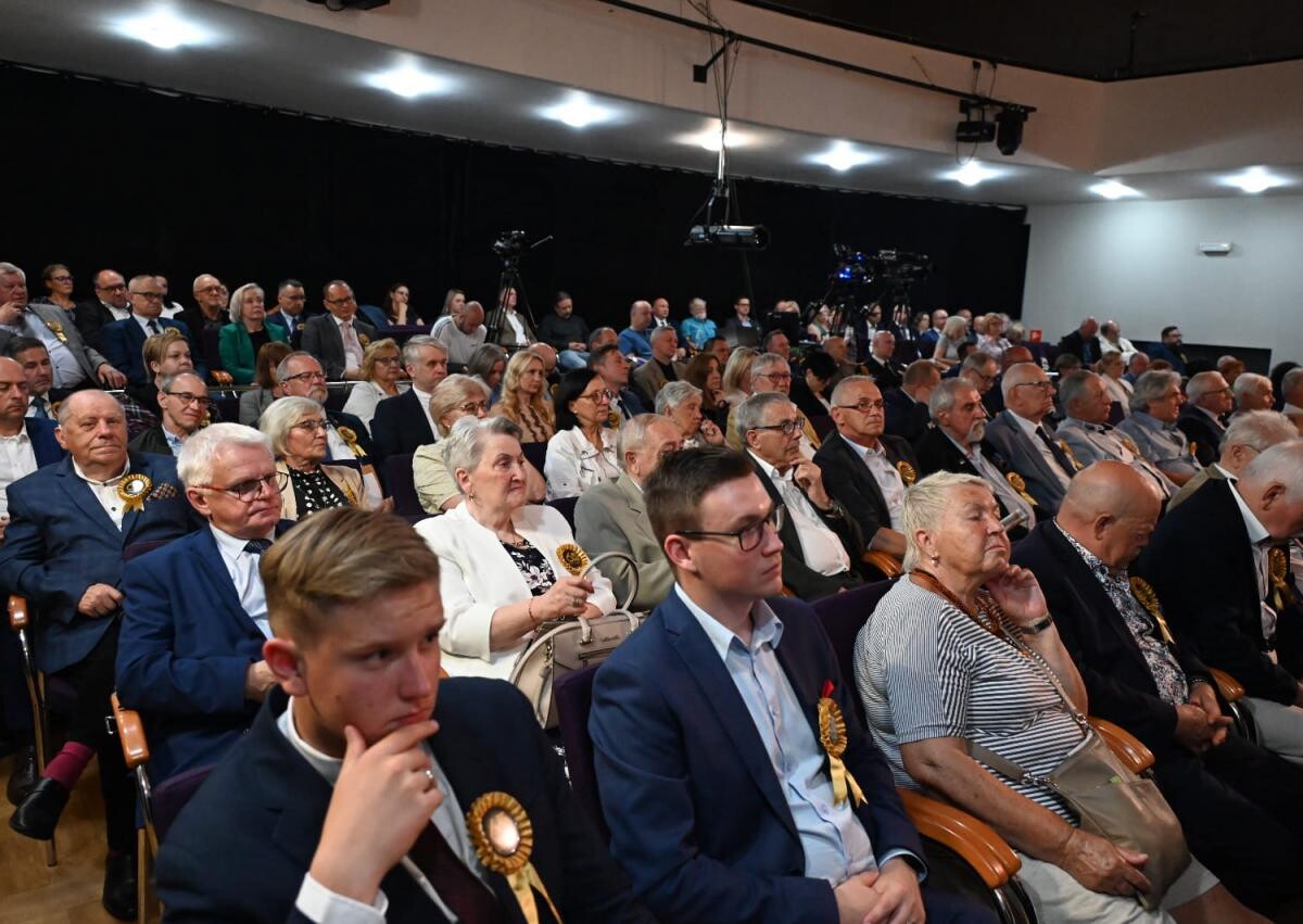 Edmund Sroka i Andrzej Stania - byli prezydenci Rudy Śląskiej - zostali zasłużonymi dla Rudy Śląskiej / fot. UM Ruda Śląska