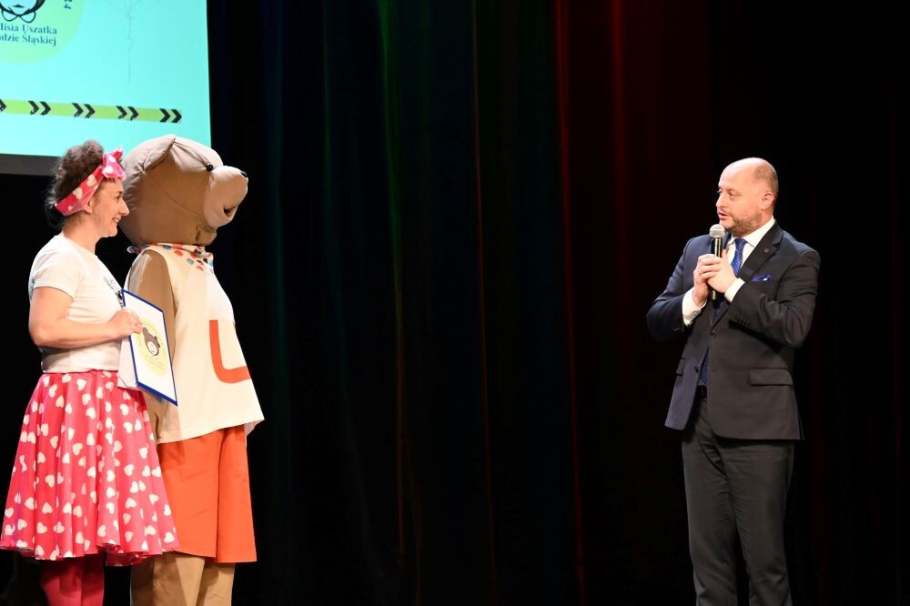 Uroczystość 10-lecia nadania imienia Misia Uszatka/fot. UM Ruda Śląska