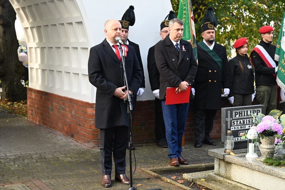 Uroczystości związane z obchodami 105. rocznicy odzyskania niepodległości. / fot. UM Ruda Śląska