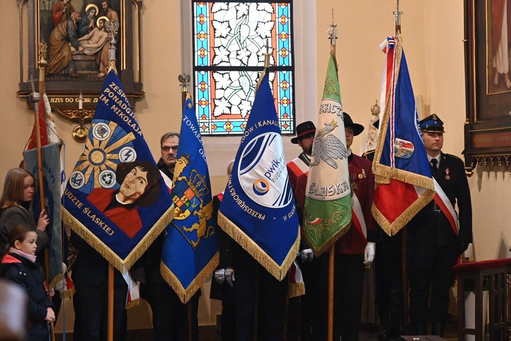 Uroczystości związane z obchodami 105. rocznicy odzyskania niepodległości. / fot. UM Ruda Śląska