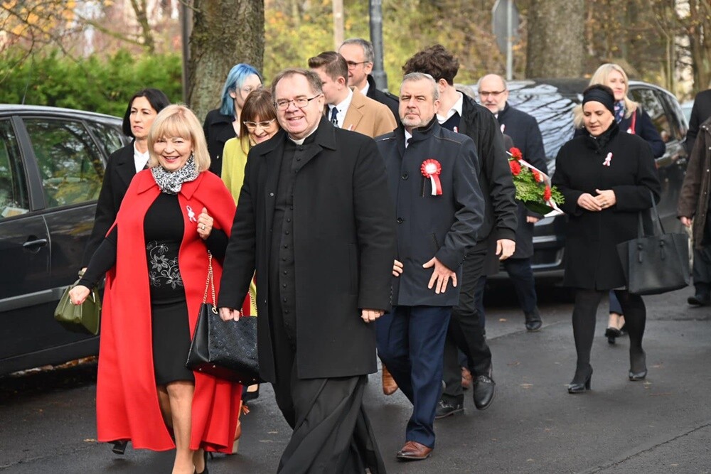 Uroczystości związane z obchodami 105. rocznicy odzyskania niepodległości. / fot. UM Ruda Śląska