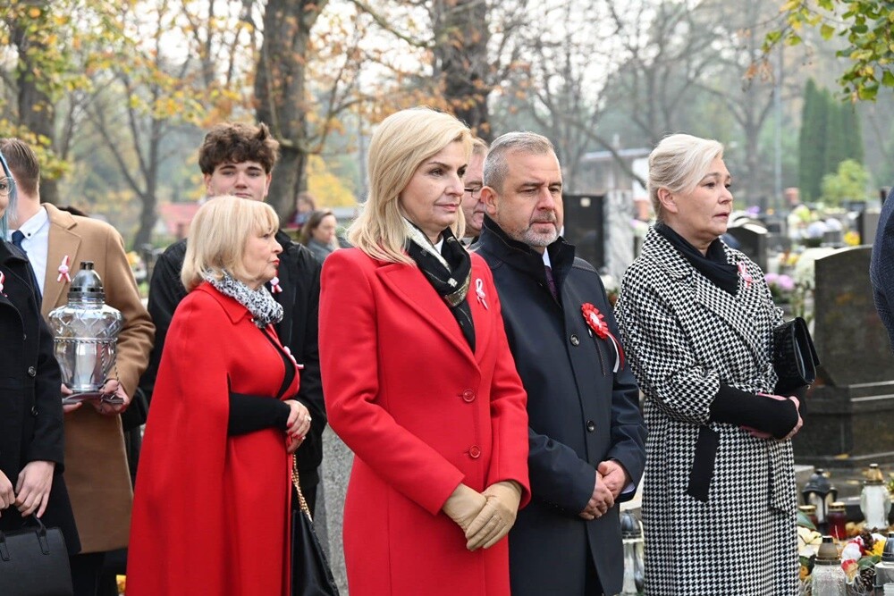 Uroczystości związane z obchodami 105. rocznicy odzyskania niepodległości. / fot. UM Ruda Śląska