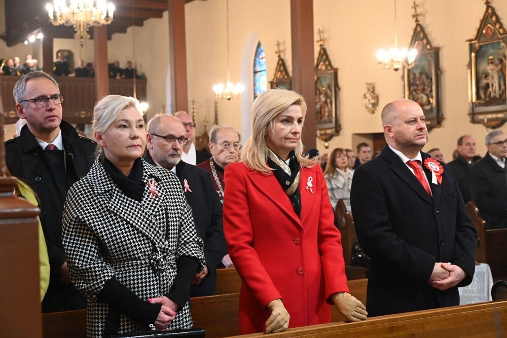 Uroczystości związane z obchodami 105. rocznicy odzyskania niepodległości. / fot. UM Ruda Śląska