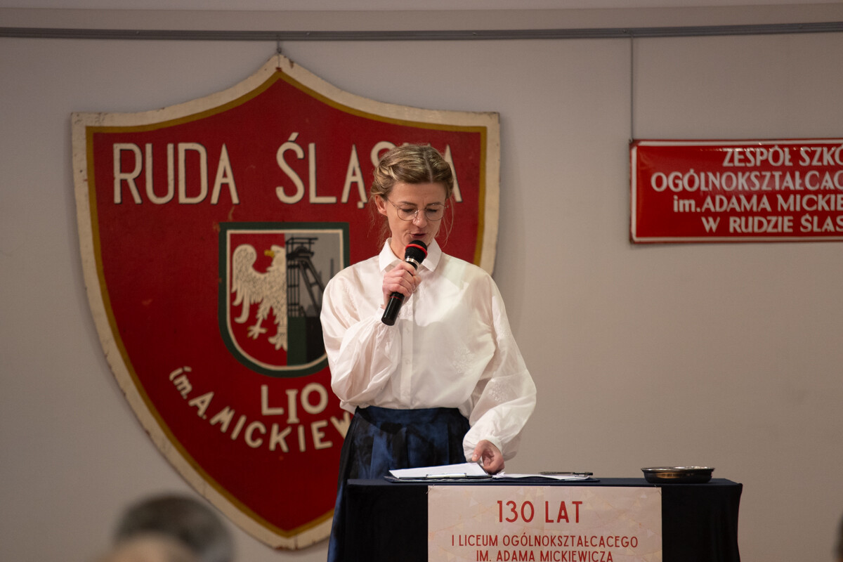 130-lecie I LO w Rudzie Śląskiej. / fot. Marek Faber
