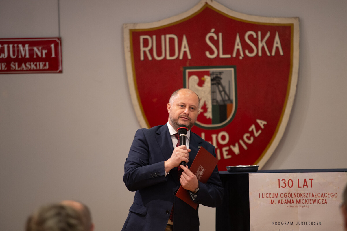 130-lecie I LO w Rudzie Śląskiej. / fot. Marek Faber
