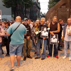 Marsz ku pamięci zamordowanego Łukasza Porwolika