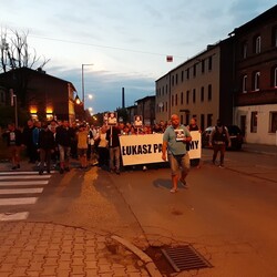 Marsz ku pamięci zamordowanego Łukasza Porwolika