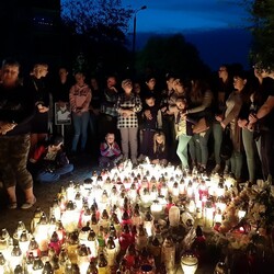 Marsz ku pamięci zamordowanego Łukasza Porwolika