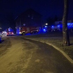 pożar w Chebziu