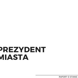 raport o stanie miasta 2019