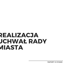 raport o stanie miasta 2019