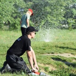 Strażacy z OSP świętowali Dzień Dziecka