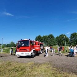 Strażacy z OSP świętowali Dzień Dziecka