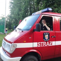 Strażacy z OSP świętowali Dzień Dziecka