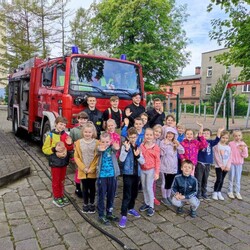 Strażacy z OSP świętowali Dzień Dziecka