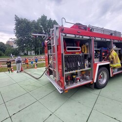 Strażacy z OSP świętowali Dzień Dziecka
