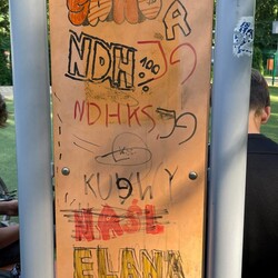 Zdewastowany plac zabaw Gałczyńskiego