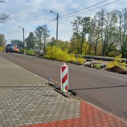 Postęp prac na placu budowy trasy N-S