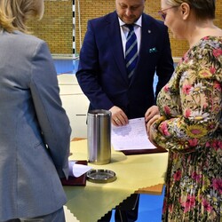 Wmurowanie Kapsuły Czasu w SP 17