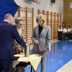 Wmurowanie Kapsuły Czasu w SP 17