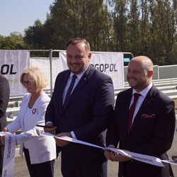 Otwarcie kolejnego odcinka trasy N-S