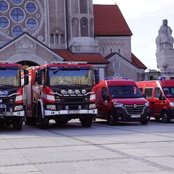 Poświecenie wozu OSP
