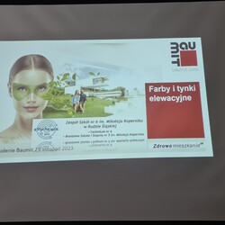 Szkolenie firmy Baumit w  Zespołu Szkół nr 6