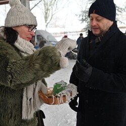 Charytatywna Wystawa Mikołajkowa Owczarków Niemieckich