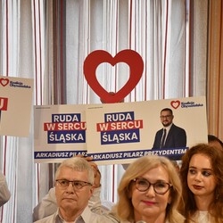 Konferencja prasowa Arkadiusza Pilarza