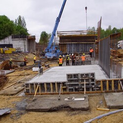 Pół roku budowy trasy N-S na północ