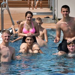 Otwarcie letniego basenu w Rudzie Śląskiej