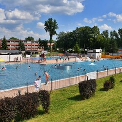 Otwarcie letniego basenu w Rudzie Śląskiej