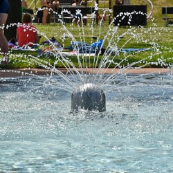 Otwarcie letniego basenu w Rudzie Śląskiej