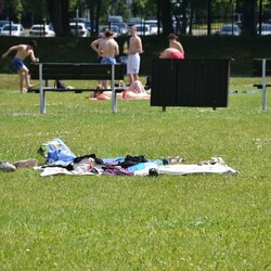 Otwarcie letniego basenu w Rudzie Śląskiej