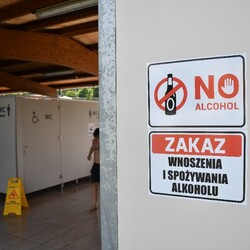 Otwarcie letniego basenu w Rudzie Śląskiej