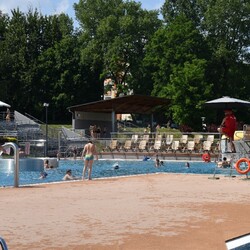 Otwarcie letniego basenu w Rudzie Śląskiej