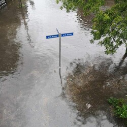 Ekstremalne opady nad Rudą Śląską