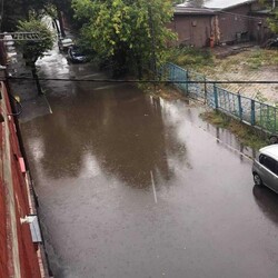 Ekstremalne opady nad Rudą Śląską