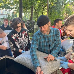 Ogród deszczowy w Zespole Szkół nr 7