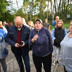 Spotkanie prezydenta z mieszkańcami Rudzkiej Kuźnicy