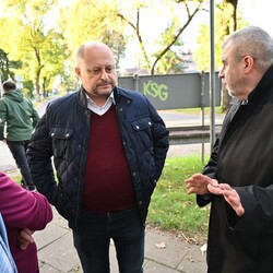 Spotkanie prezydenta z mieszkańcami Rudzkiej Kuźnicy