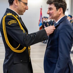 Uroczysta zbiórka z okazji Wojewódzkich Obchodów Narodowego Święta Niepodległości