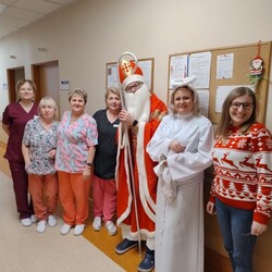 Mikołaj w Szpitalu Miejskim