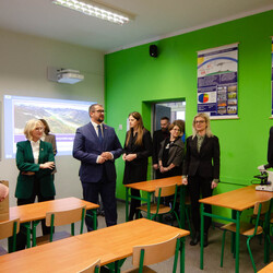 Otwarcie pracowni ekologicznej w I LO