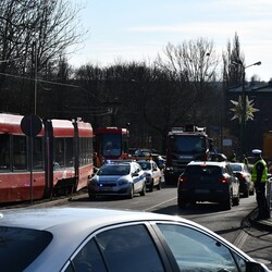 Wykolejenie tramwaju