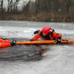 Ćwiczenia z Ratownictwa Lodowego
