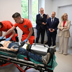 Otwarcie stacji pogotowia ratunkowego