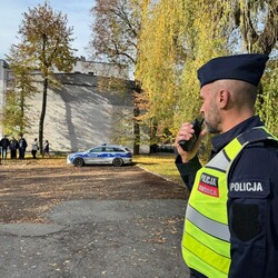 Ćwiczenia służb w Komisariacie Policji II w Rudzie Śląskiej
